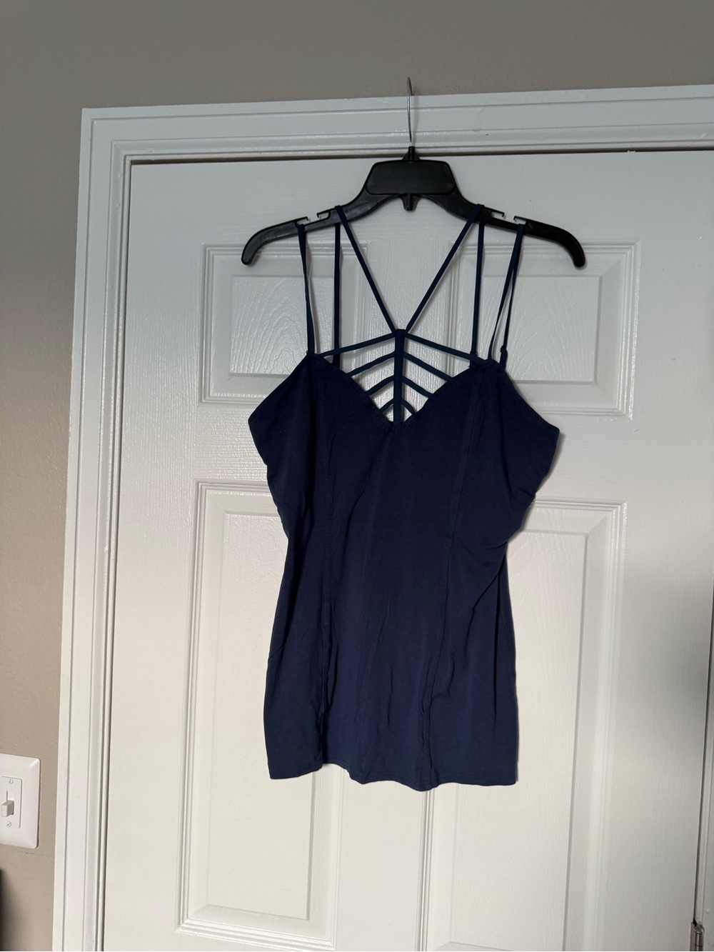BKE Navy Strappy Women's Tank Top